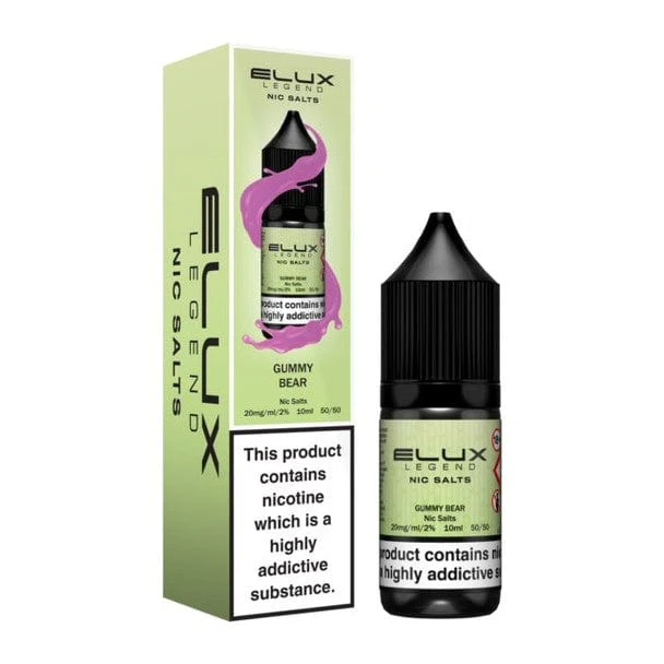 Elux Legend Nic Salt 10ml/20mg: Premium Flavor, Smooth Nicotine, and Ultimate Convenience in Every Puff